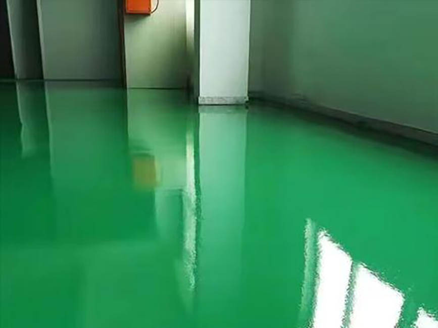 What are the types of floor paint