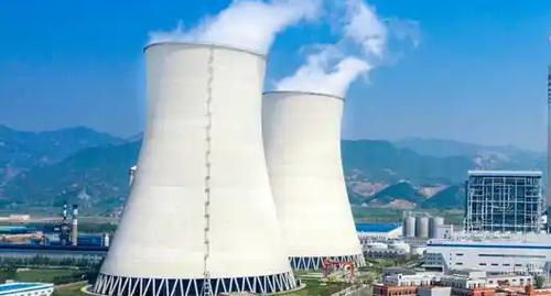 Suggested supporting scheme for steel structure of thermal power plant