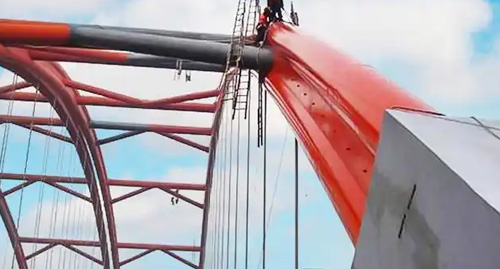 Suggested Supporting Scheme for Bridge Painting and Coating