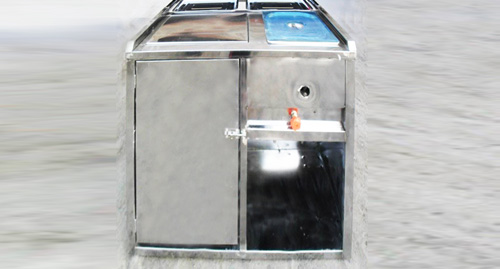 Suggested matching scheme for paint coating of gas cabinet